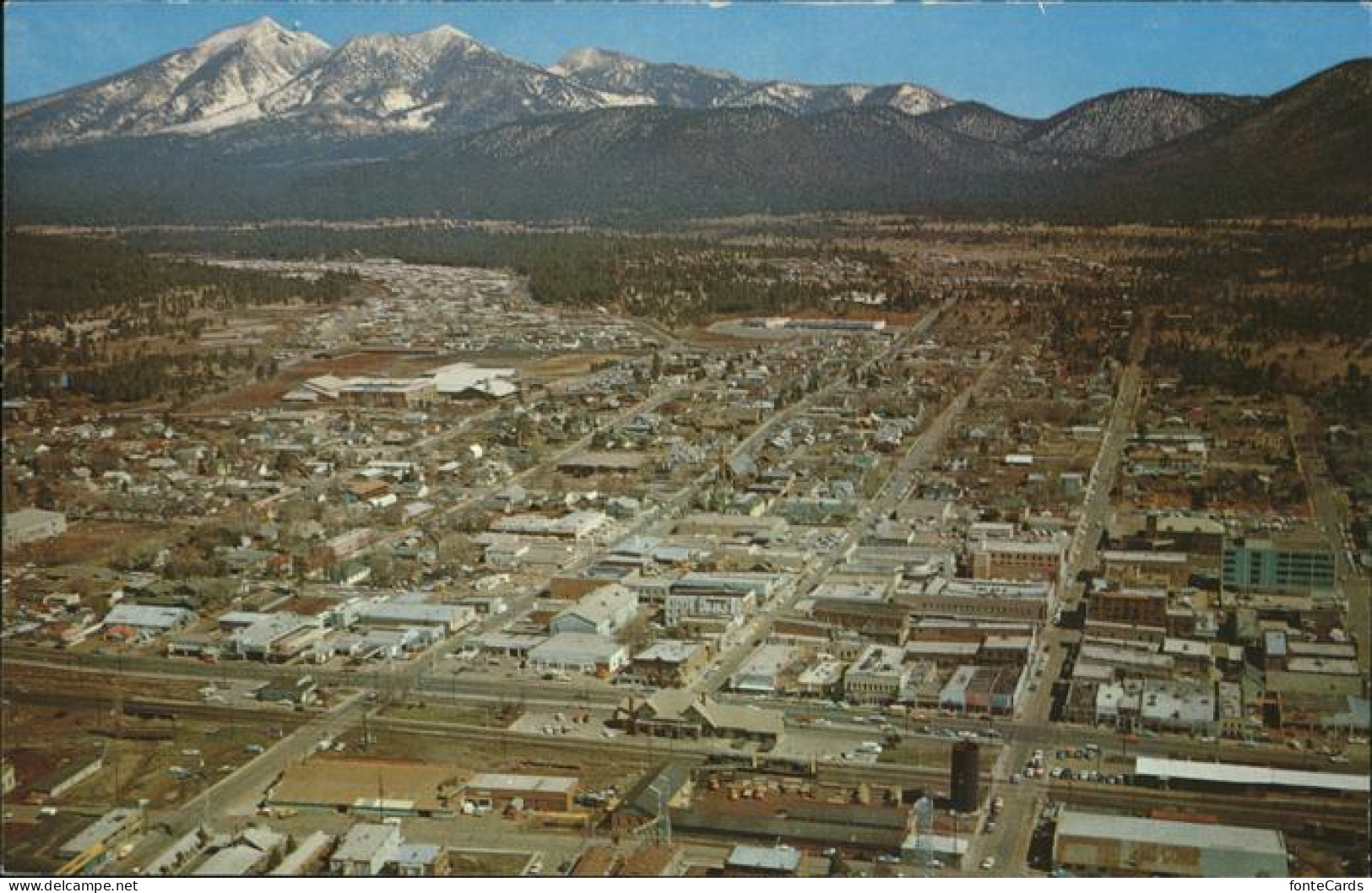 11491505 Flagstaff Arizona Panorama Aerial View Flagstaff Arizona - Andere & Zonder Classificatie