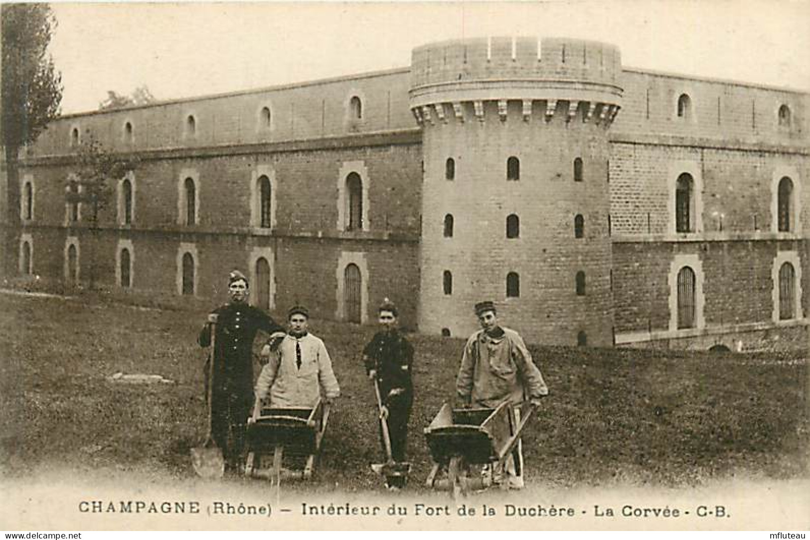 69* CHAMPAGNE  Fort De L Duchere  Corvee           RL06.0751 - Kasernen