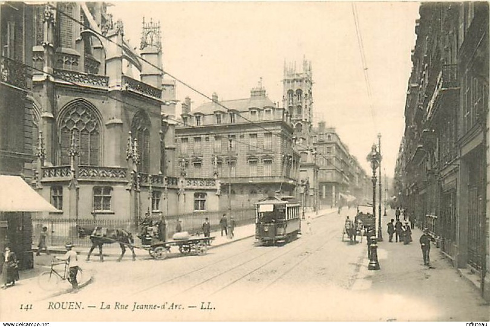 76* ROUEN  Rue Jeanne D Arc  RL07.0230 - Rouen