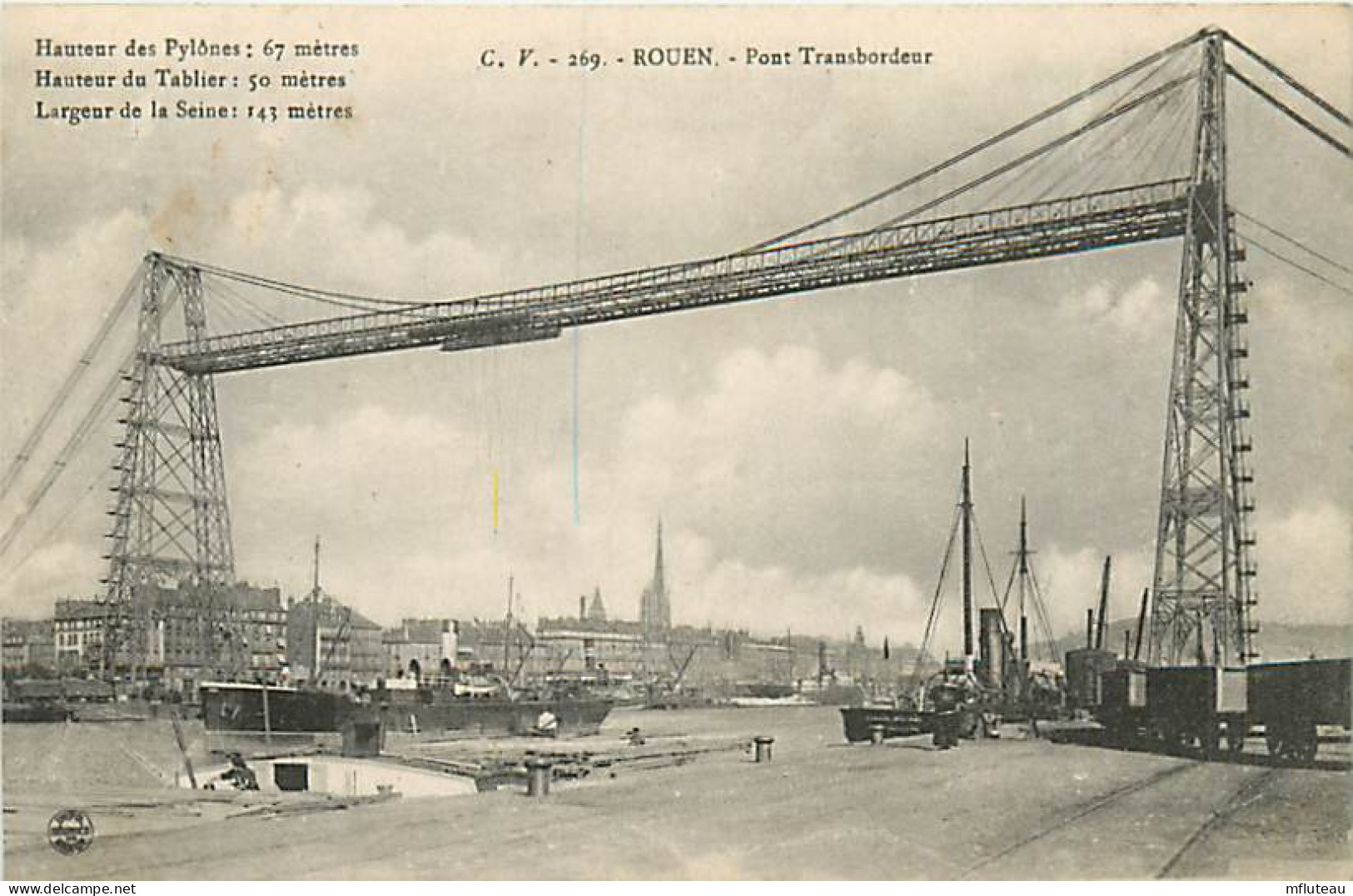 76* ROUEN Transbordeur  RL07.0224 - Rouen