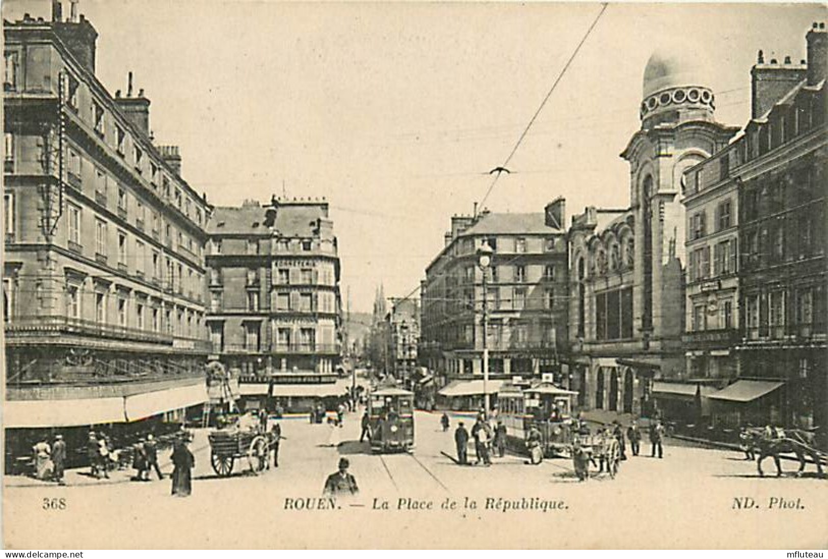 76* ROUEN  Place De La Republisue     RL07.0206 - Rouen