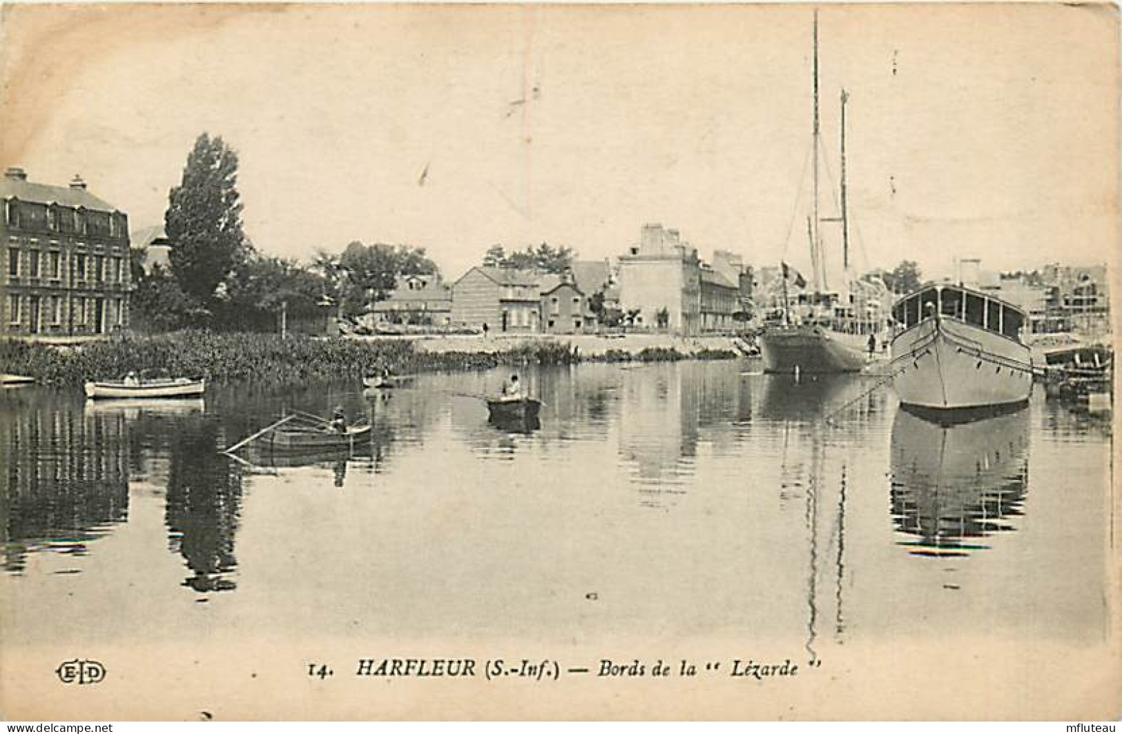 76* HARFLEUR Bords De La « lezarde »   RL07.0163 - Autres & Non Classés