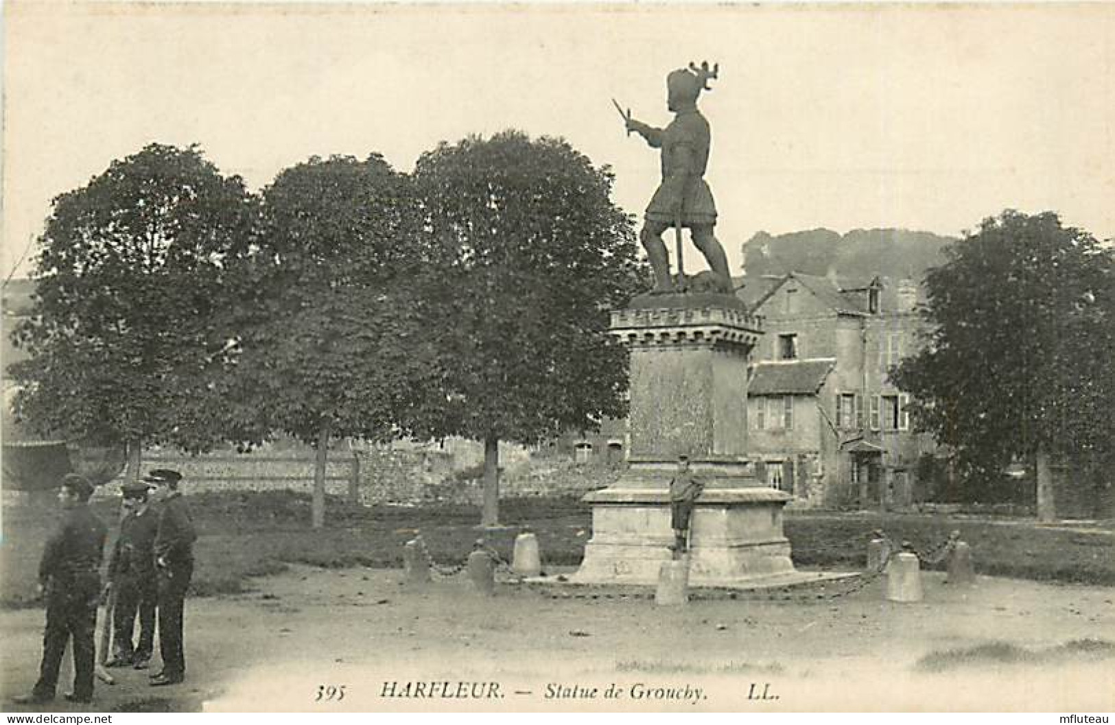 76* HARFLEUR Statue De Grouchy     RL07.0082 - Autres & Non Classés