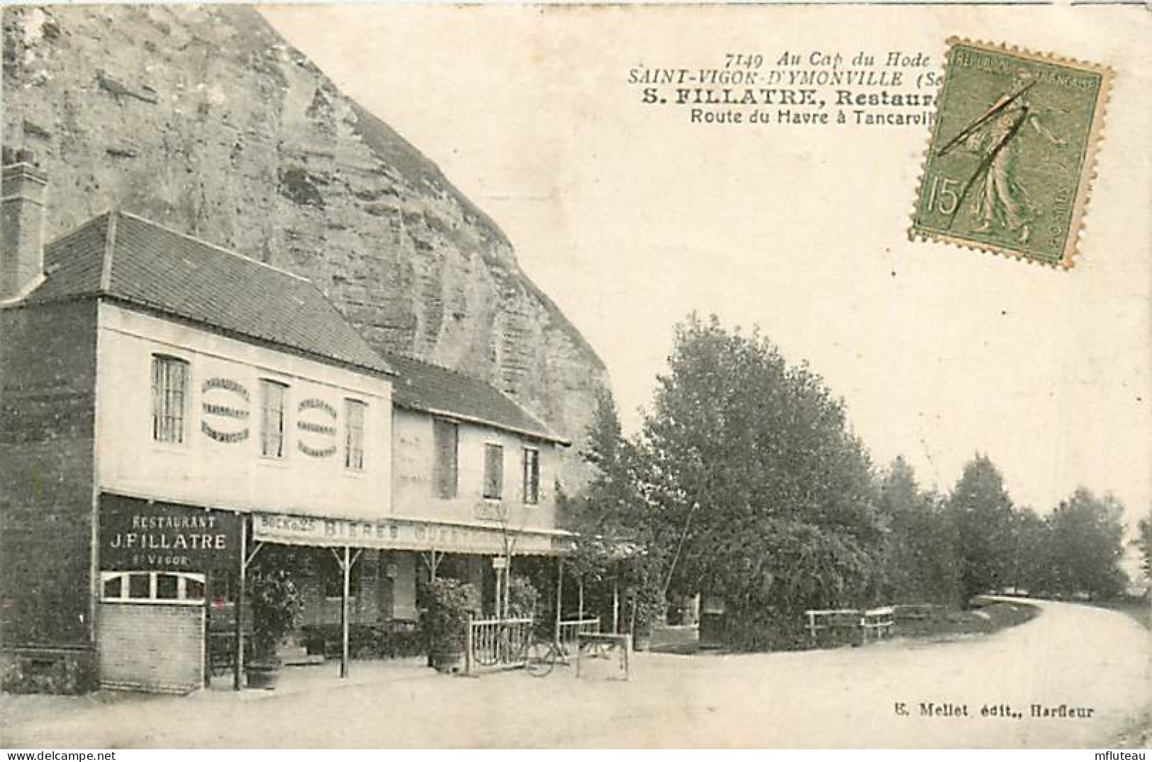 76* ST VIGOR D YMONVILLE Restaurant « filatre »   RL07.0071 - Autres & Non Classés