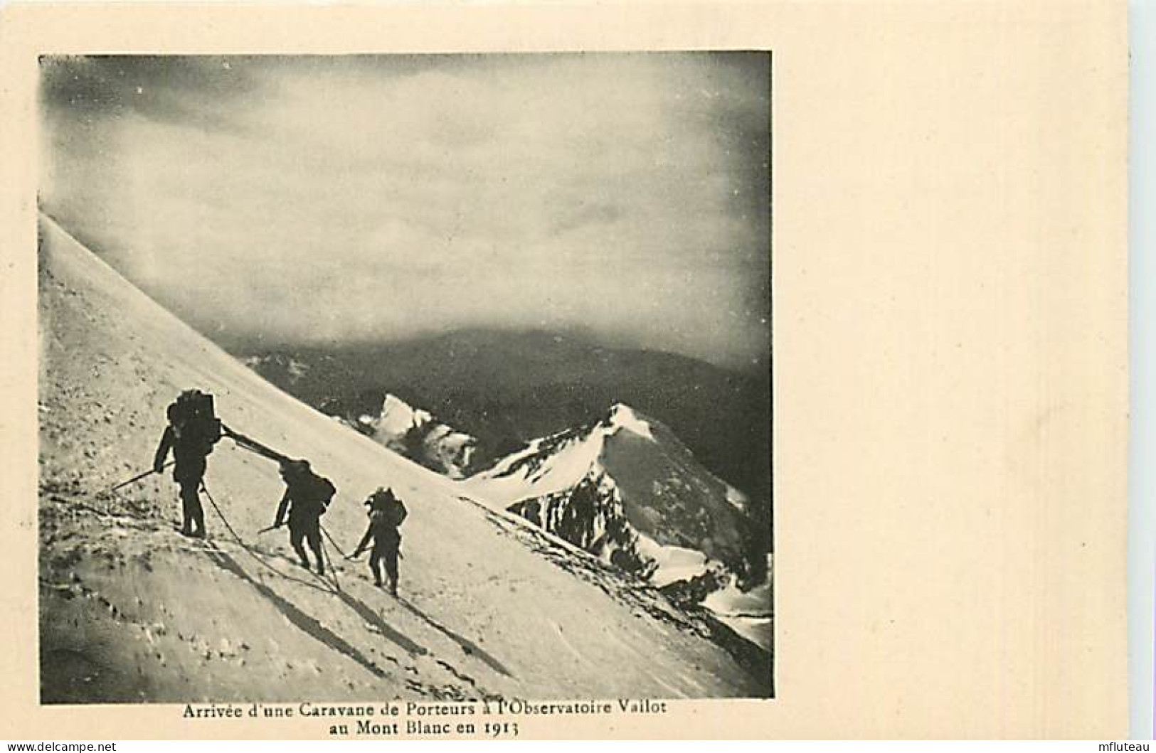 74* CHAMONIX Caravane De Porteurs A L Observatoire Vallot       RL06.1508 - Chamonix-Mont-Blanc