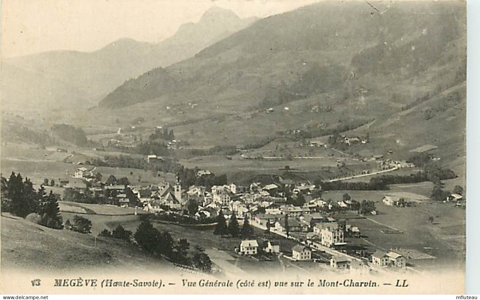 74* MEGEVE  Vue Generale         RL06.1433 - Megève