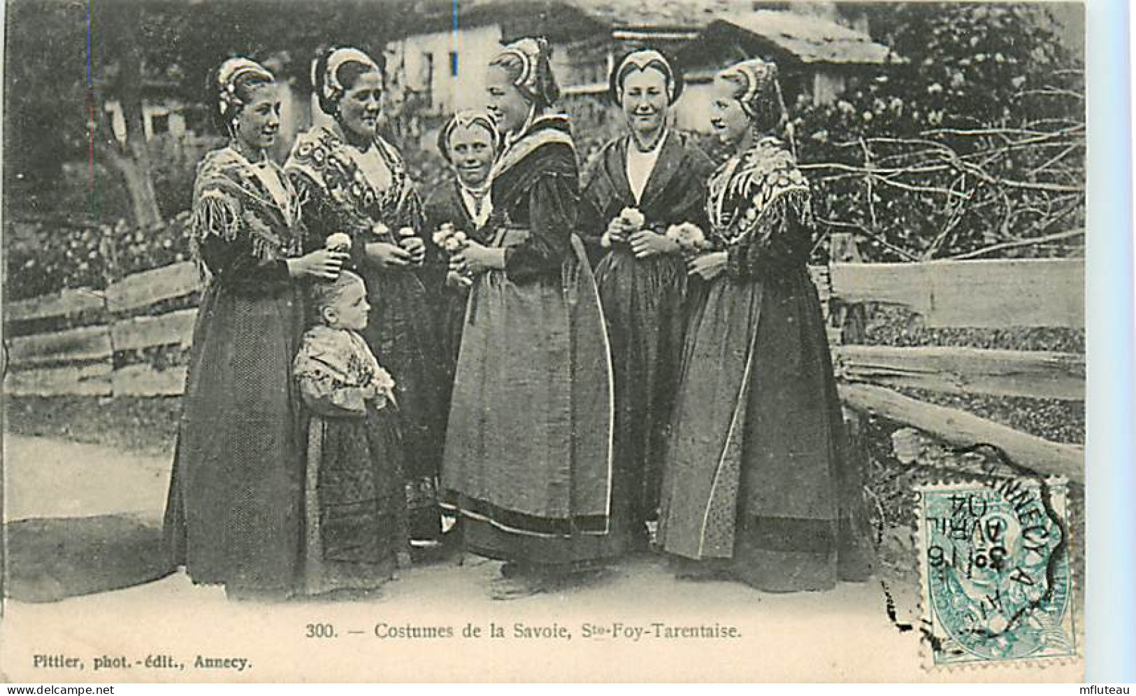 74* SAVOIE  Costumes Femmes Ste Foy Tarentaise         RL06.1385 - Costumes