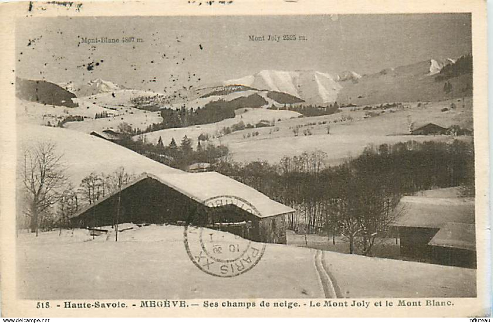 74* MEGEVE  Champs De Neige          RL06.1379 - Megève