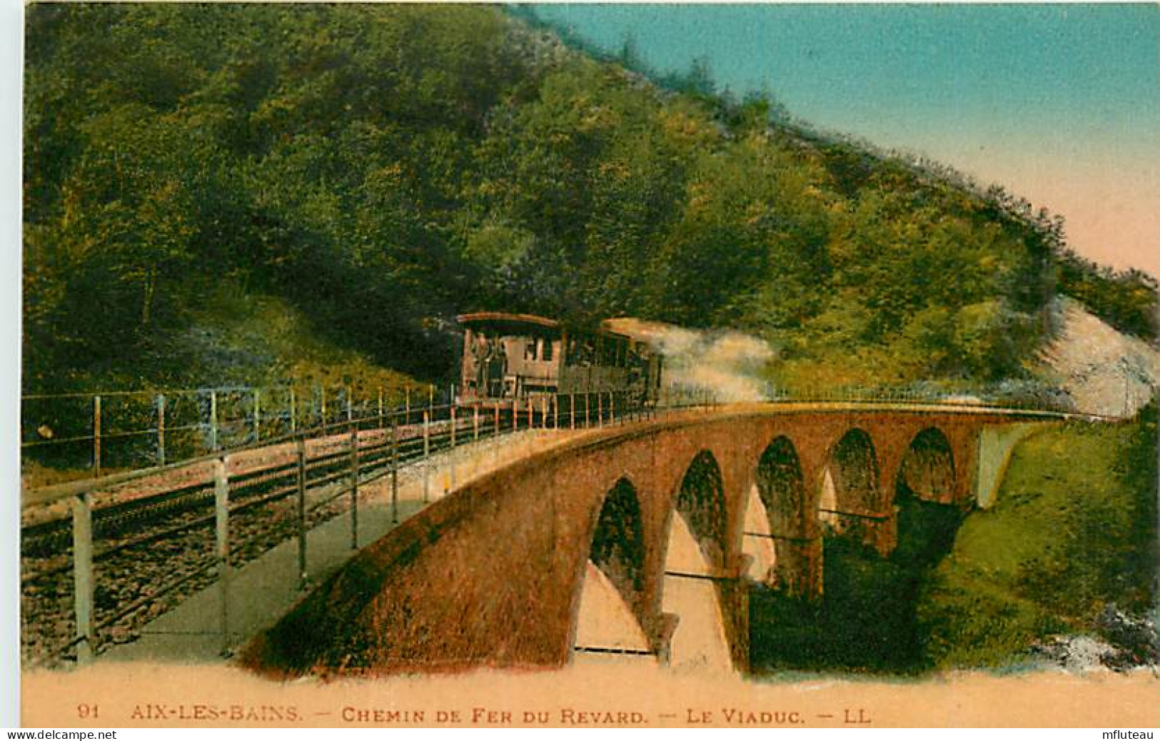 73* AIX LES BAINS  Chemin De Fer Du Revard  Viaduc   RL06.1268 - Aix Les Bains