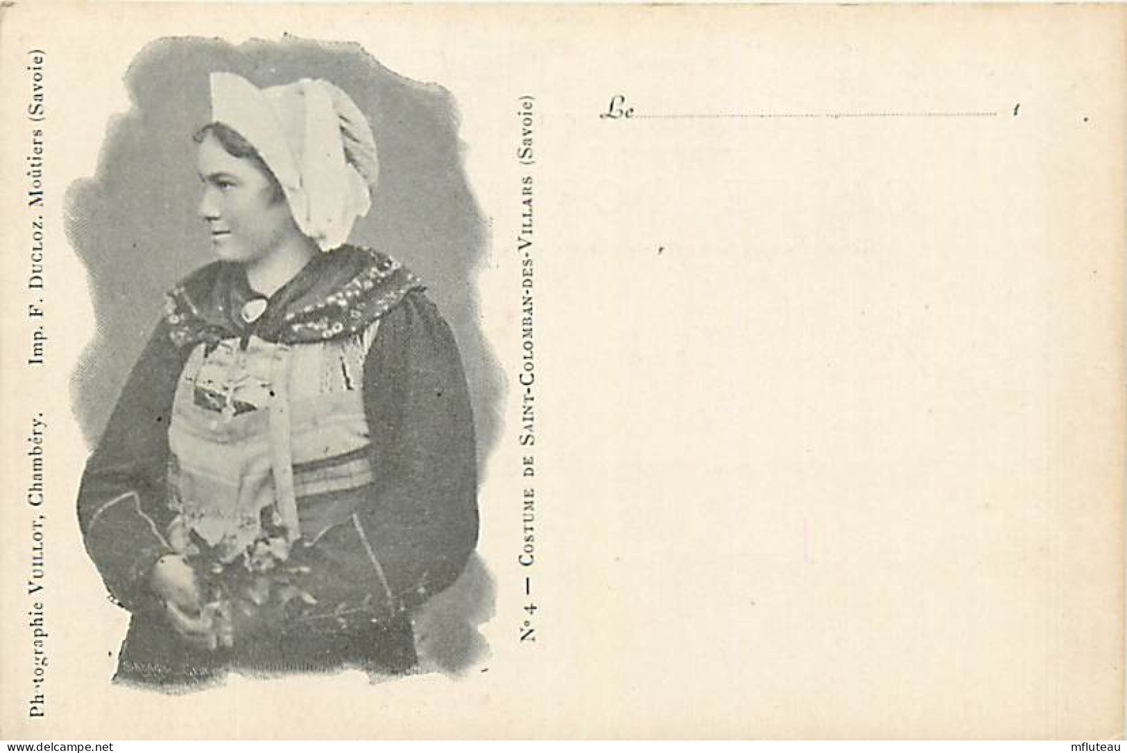 73* SAVOIE  Costume St Colomban Des Villars          RL06.1221 - Costumes