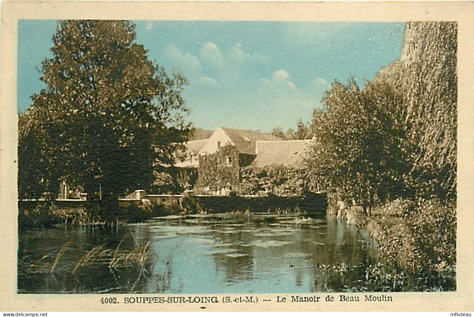 77* SOUPPES SUR LOING  Manoir De Beau Moulin      RL07.0780 - Souppes Sur Loing