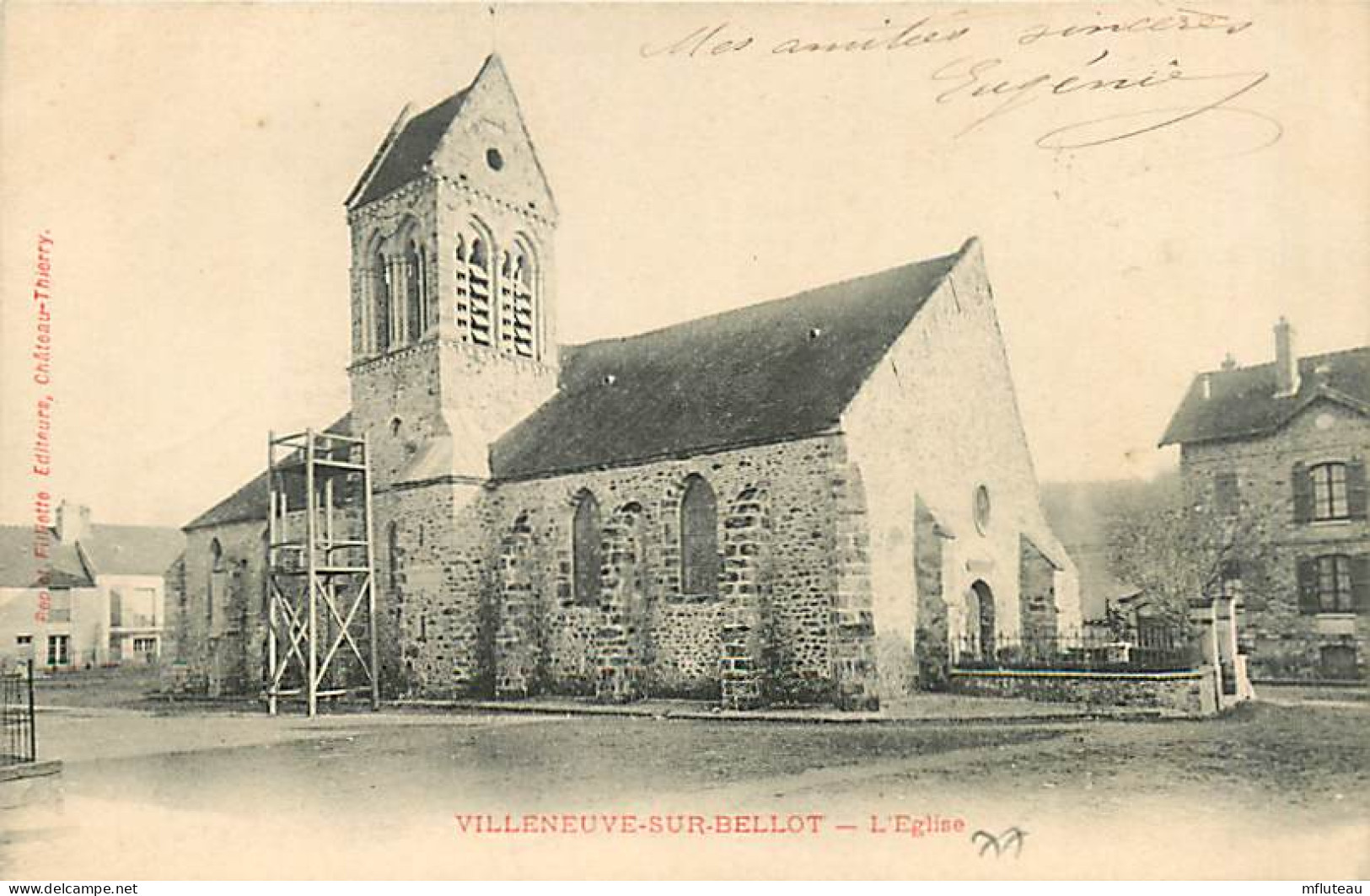 77* VILLENEUVE SUR BELLOT   Eglise     RL07.0747 - Other & Unclassified