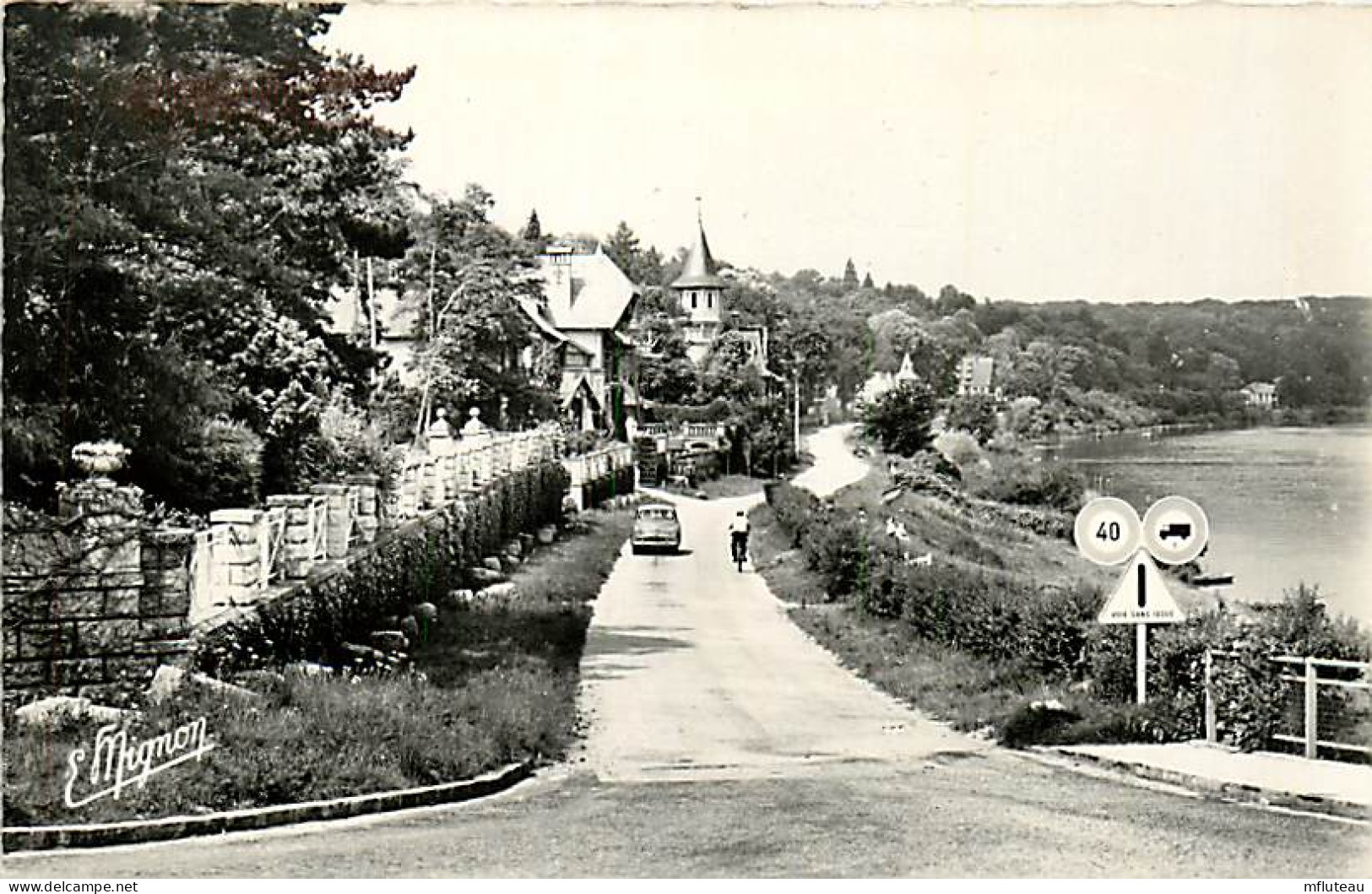 77* BOIS LE ROI   Chemin De Halage   (CPSM 9x14cm)  RL07.0709 - Bois Le Roi