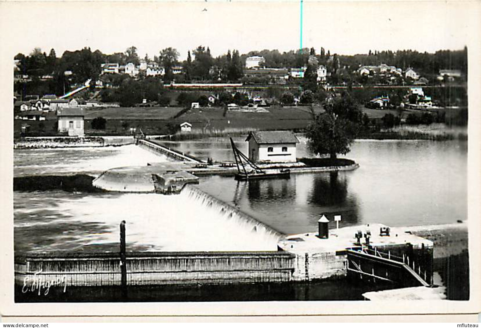 77* BOIS LE ROI     Barrage De La Cave  (CPSM 9x14cm)  RL07.0706 - Bois Le Roi