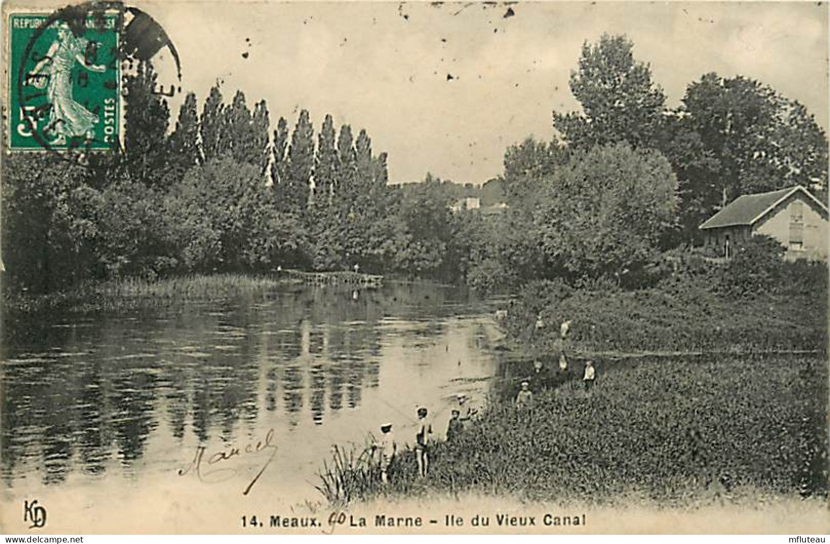 77* MEAUX  Ile Du Vieux Canal     RL07.0701 - Meaux