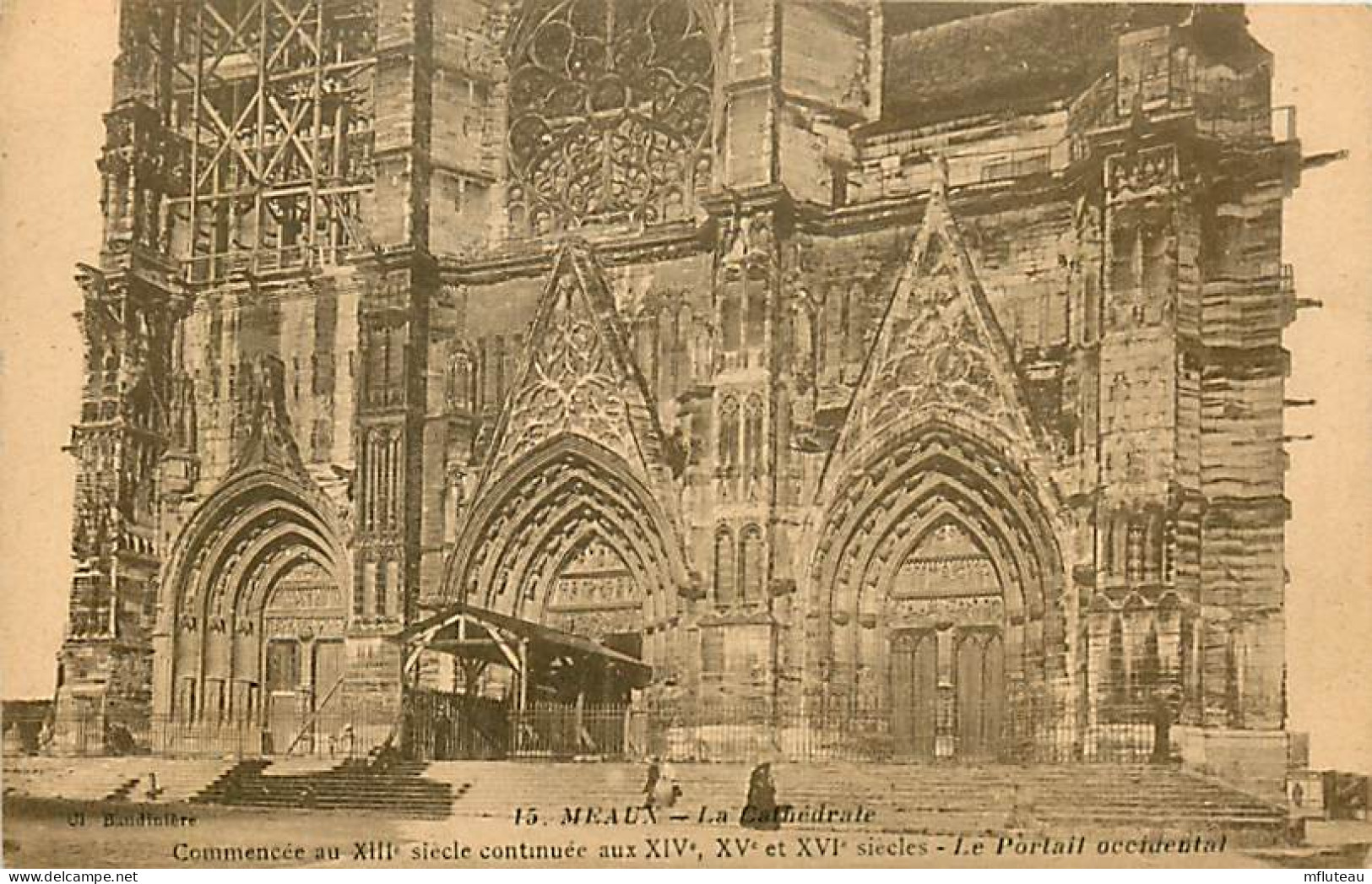 77* MEAUX  Cathedrale  Portail    RL07.0685 - Meaux