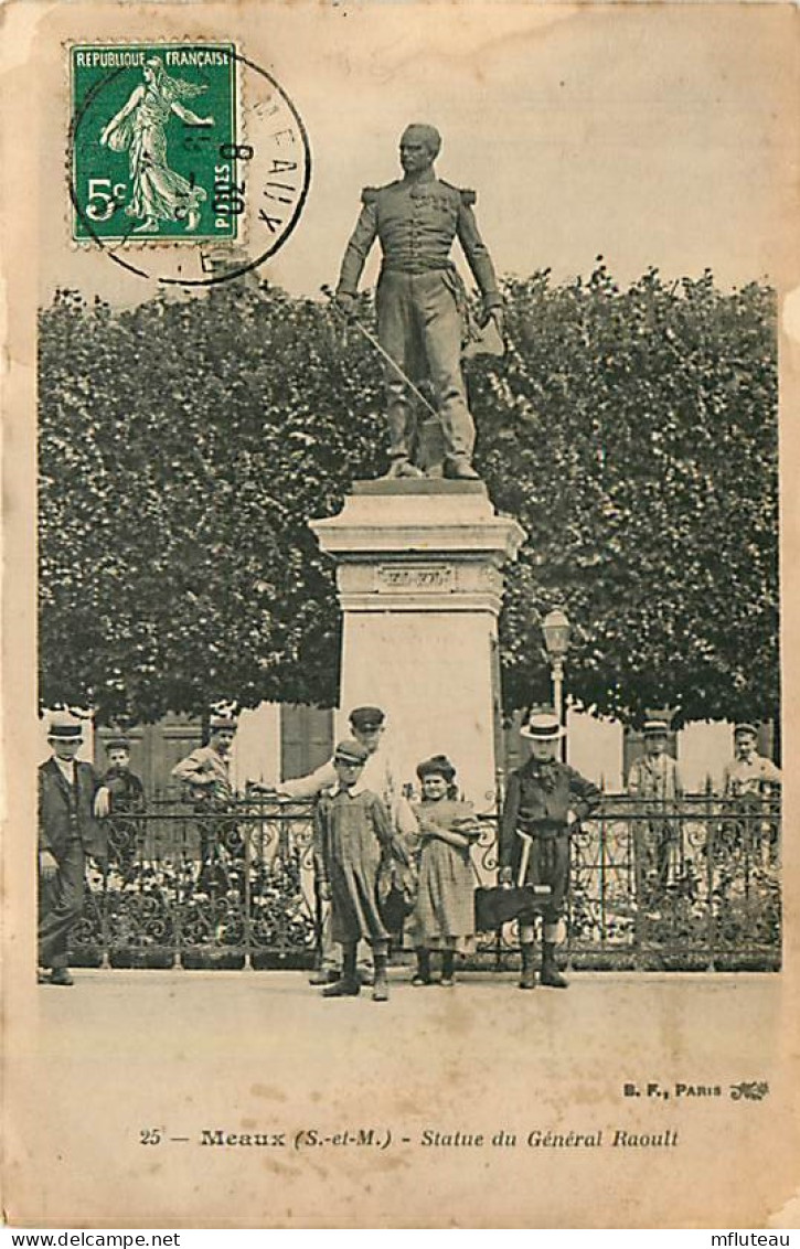 77* MEAUX  Statue General Raoult     RL07.0678 - Meaux