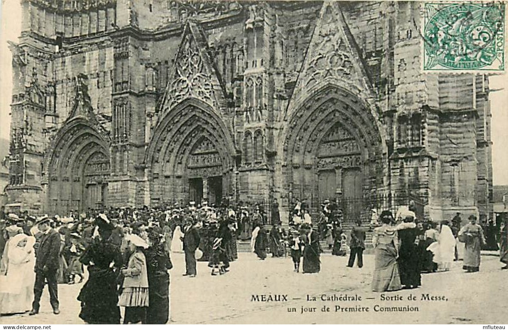 77* MEAUX  Cathedrale  Sortie De Messe     RL07.0684 - Meaux