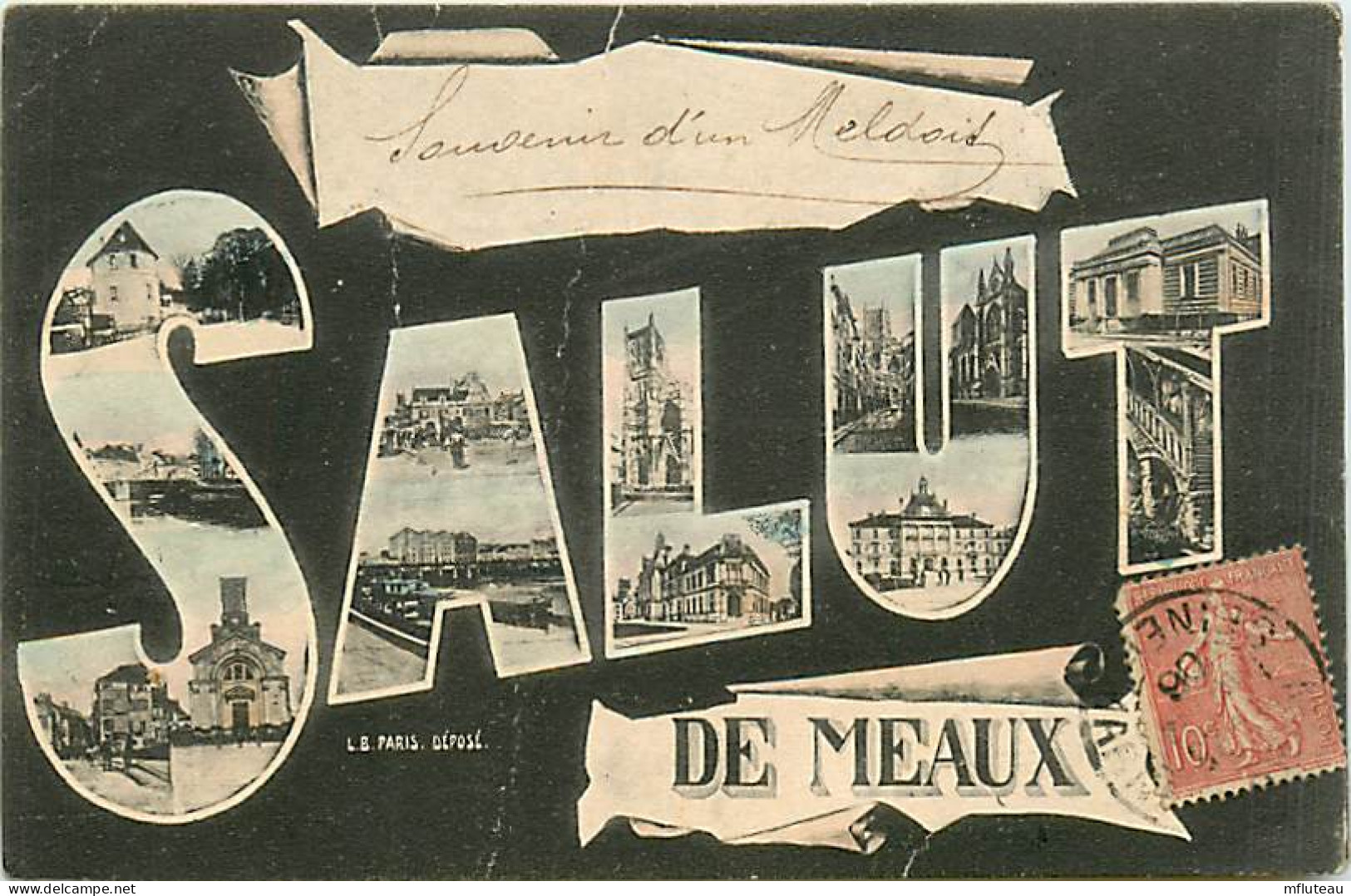 77* MEAUX   Salut  - Multivues    RL07.0608 - Meaux