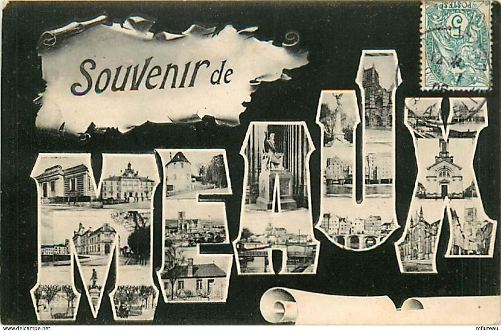 77* MEAUX   Souvenir  Multivues    RL07.0599 - Meaux