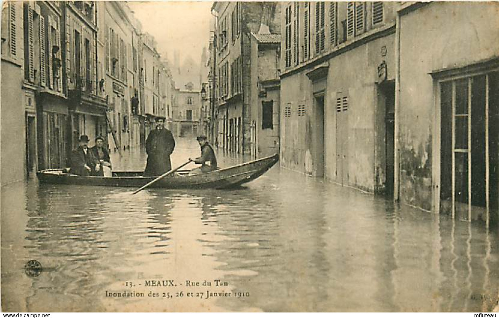 77* MEAUX   Crue 1910   Rue Du Tan  RL07.0575 - Meaux