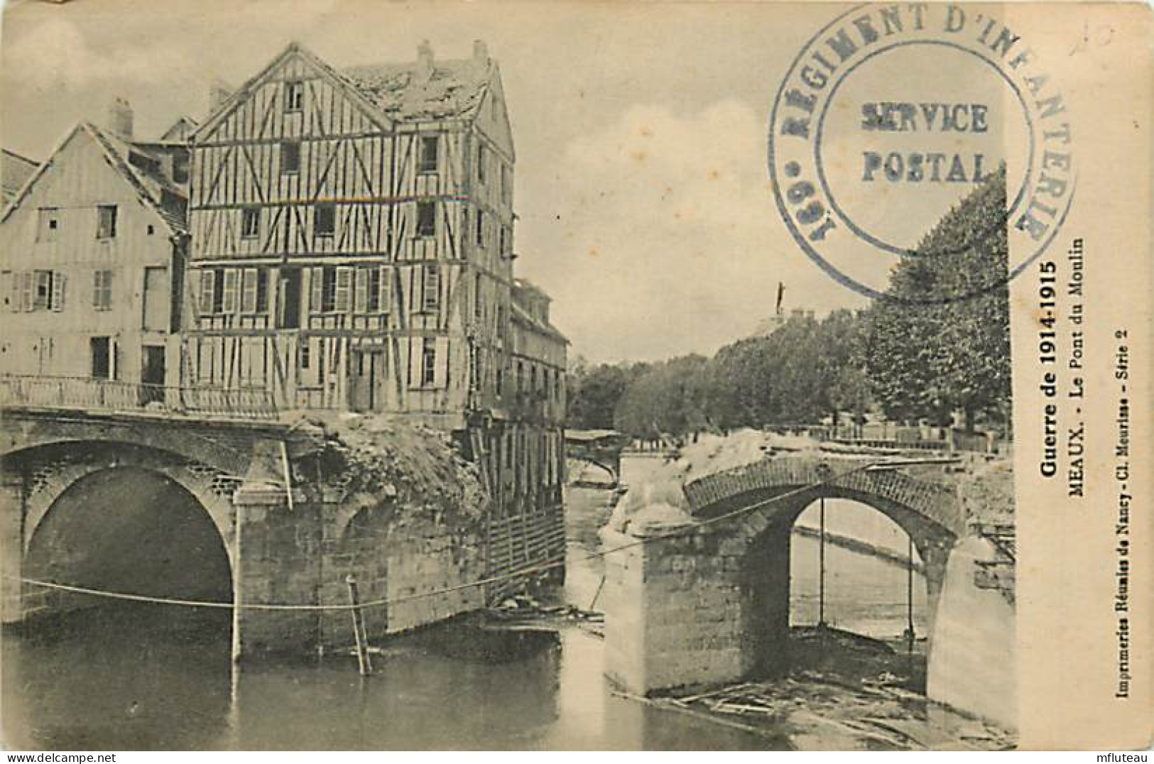 77* MEAUX  Le Pont Du Moulin  RL07.0525 - Meaux