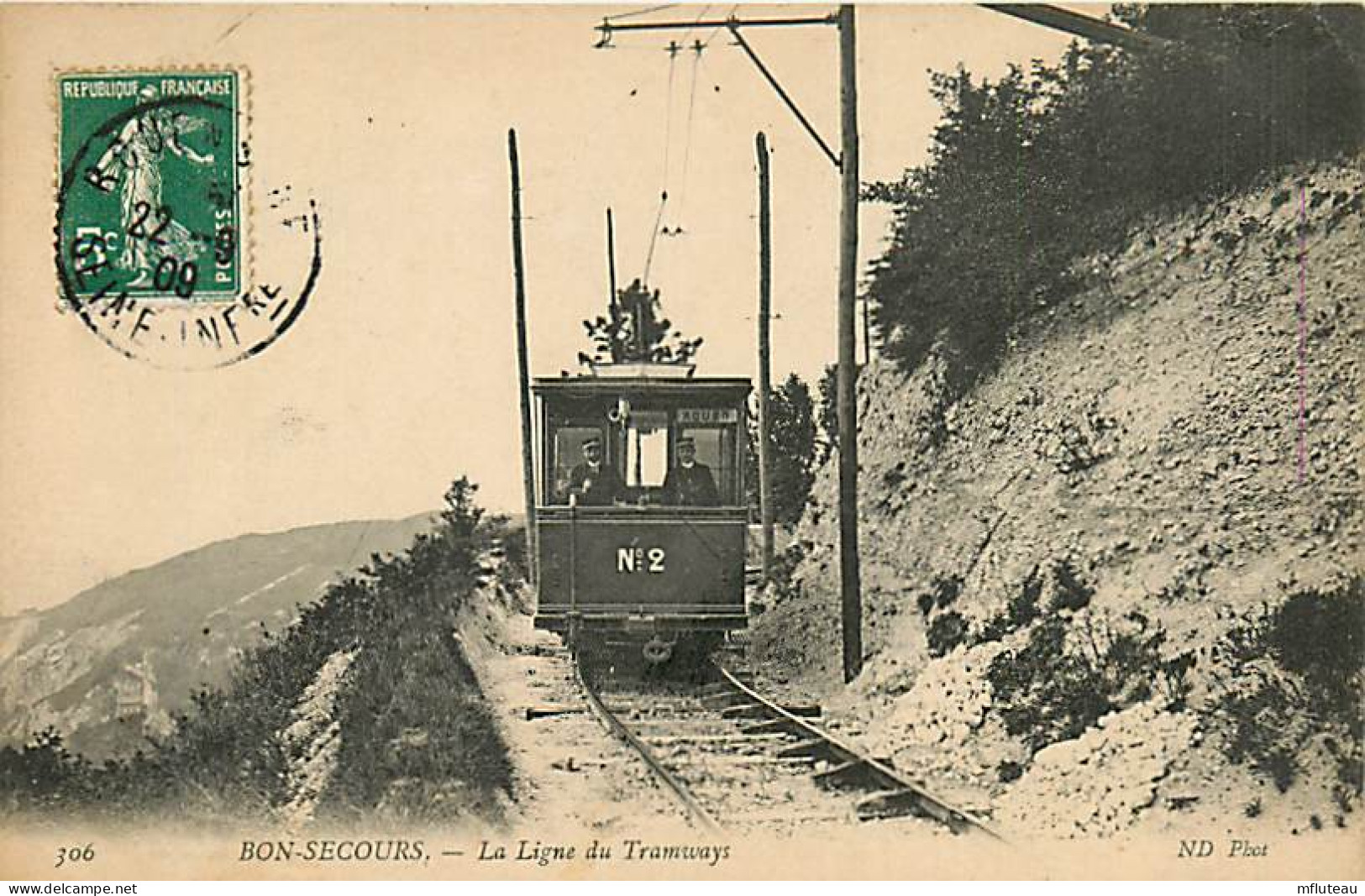 76* BON SECOURS Ligne Du Tramway  RL07.0487 - Andere & Zonder Classificatie