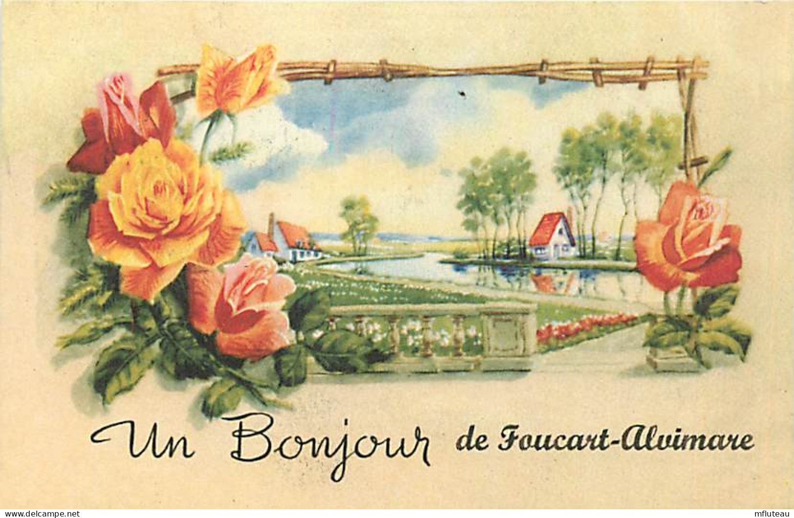 76* FOUCART ALVIMARE  Un Bonjour   RL07.0469 - Andere & Zonder Classificatie