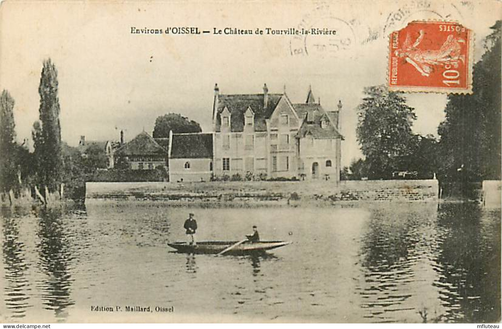 76* TOURVILLE LA RIVIERE  Chateau   RL07.0400 - Autres & Non Classés