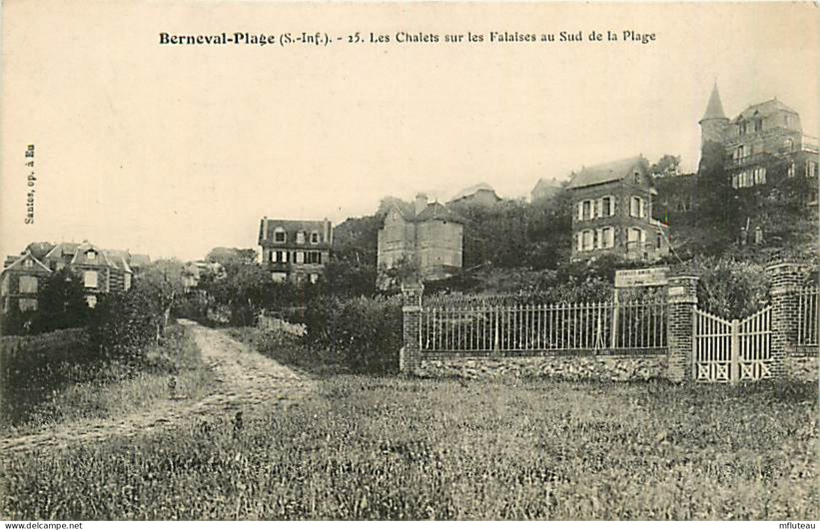 76* BERNEVAL PLAGE  Les Chalets    RL07.0396 - Autres & Non Classés