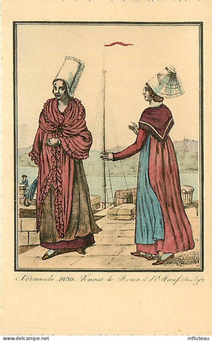 76* NORMANDIE Femmes De Rouen En 1830  RL07.0394 - Costumes