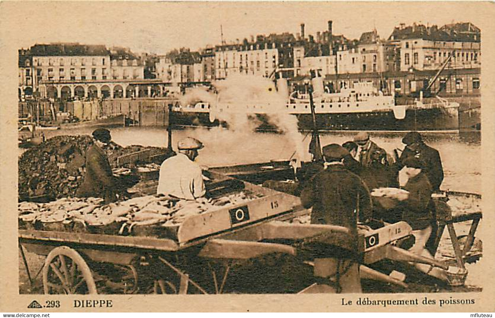 76* DIEPPE Debarquement Des Poissons    RL07.0372 - Dieppe