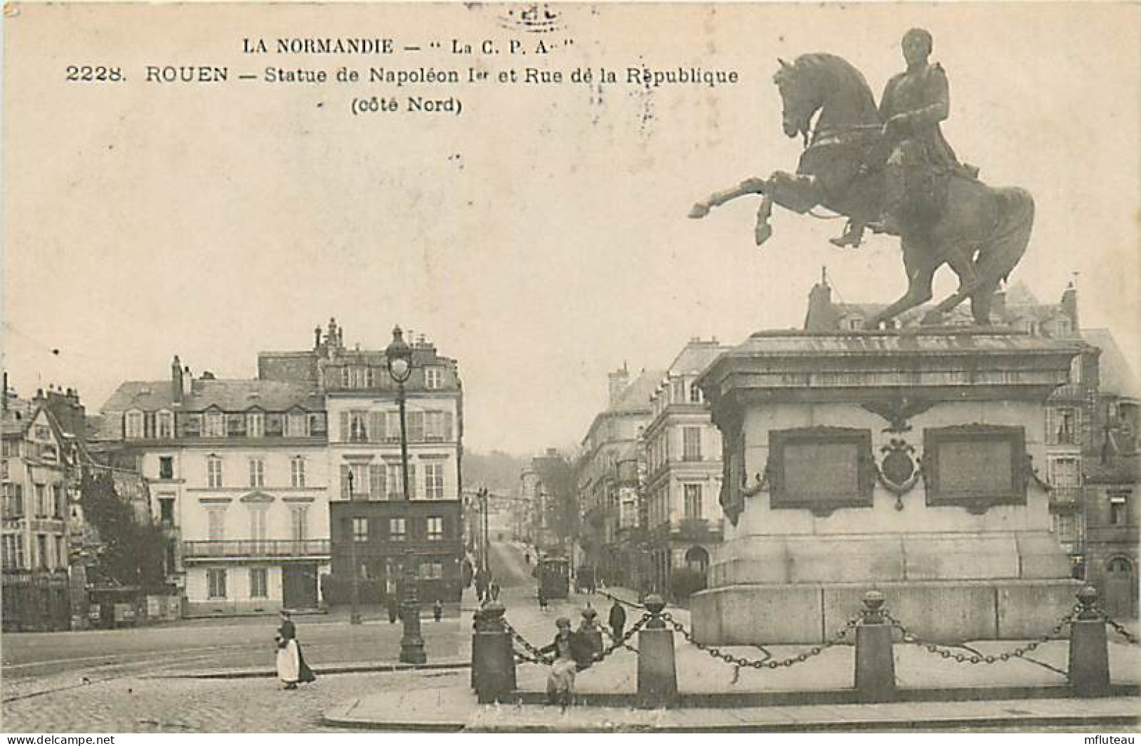 76* ROUEN Statue Napoleon 1er    RL07.0353 - Rouen