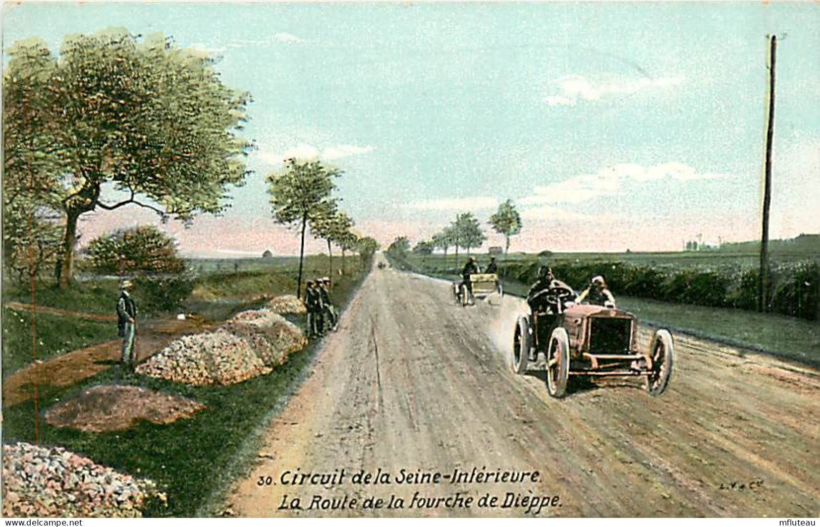 76* CIRCUIT SEINE INFERIEURE Route De La Fourche De Dieppe   RL07.0307 - Andere & Zonder Classificatie