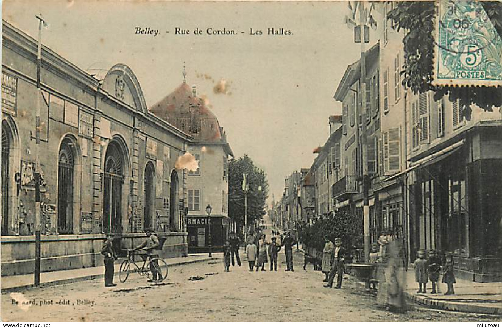 01* BELLEY Les Halles   RL,0028 - Belley