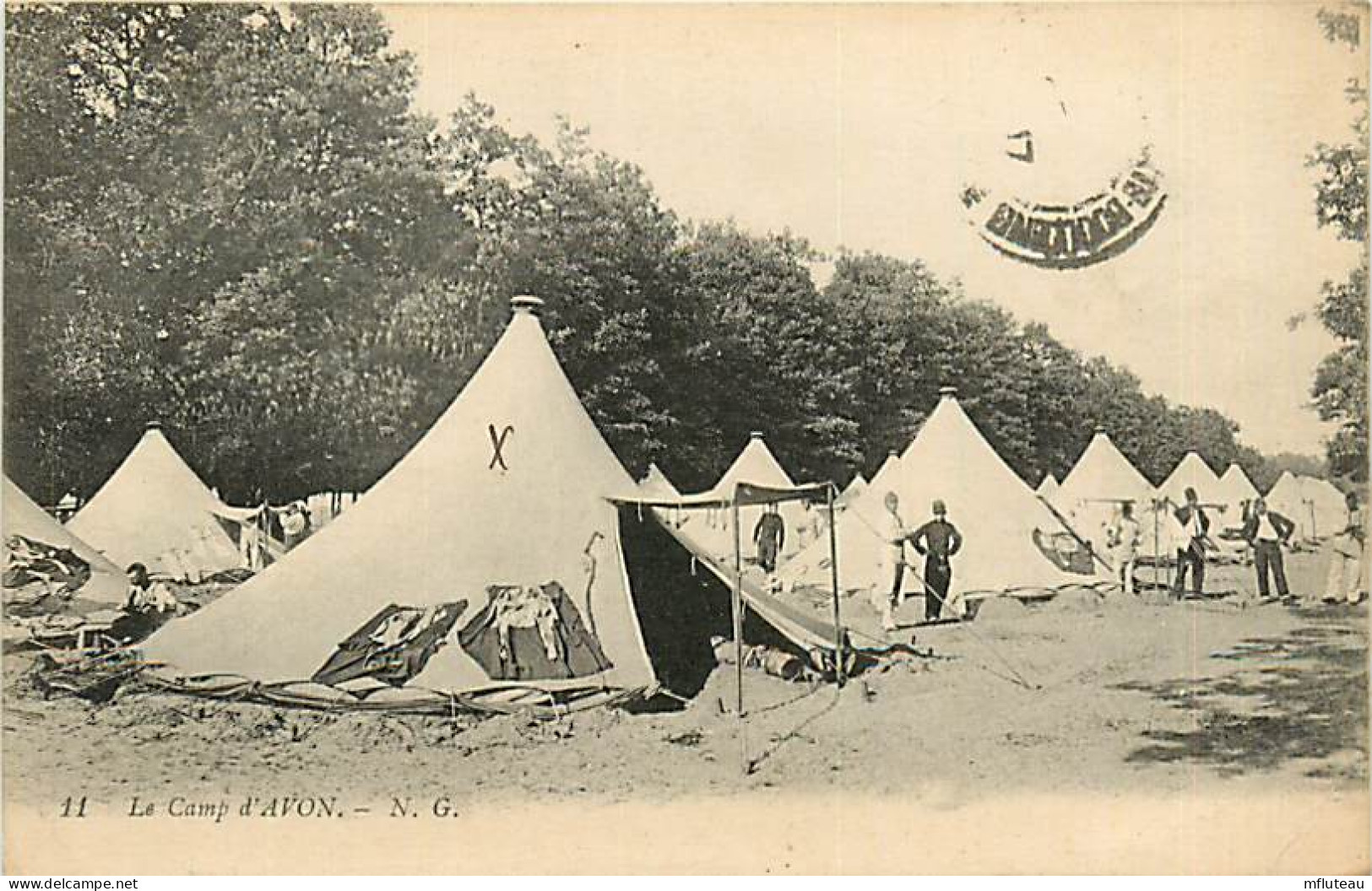 77* FONTAINEBLEAU -  AVON  Le Camp      RL07.1252 - Barracks