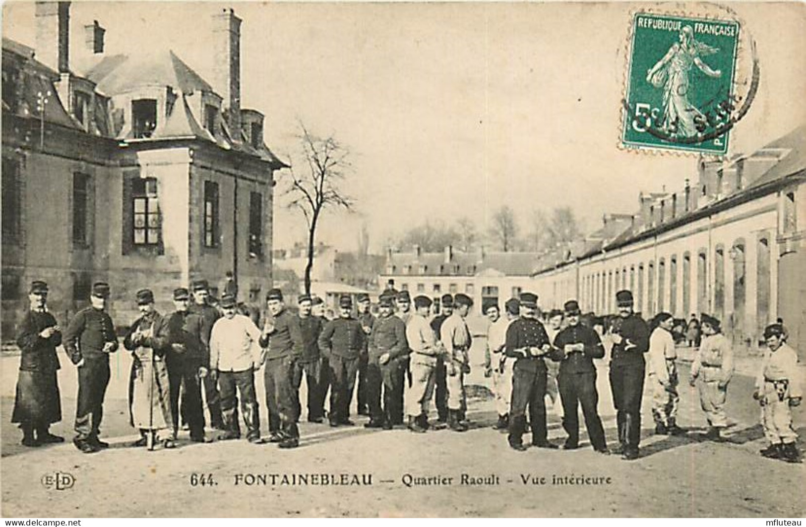 77* FONTAINEBLEAU   Quartier Raoult    RL07.1253 - Fontainebleau