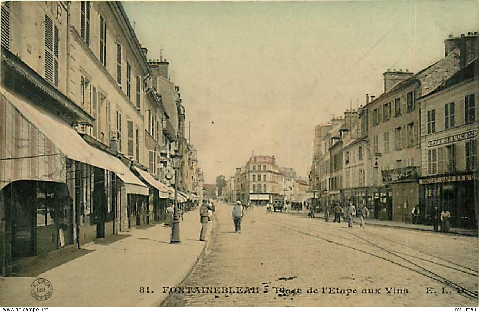 77* FONTAINEBLEAU  Place De L Etape Aux Vins     RL07.1215 - Fontainebleau