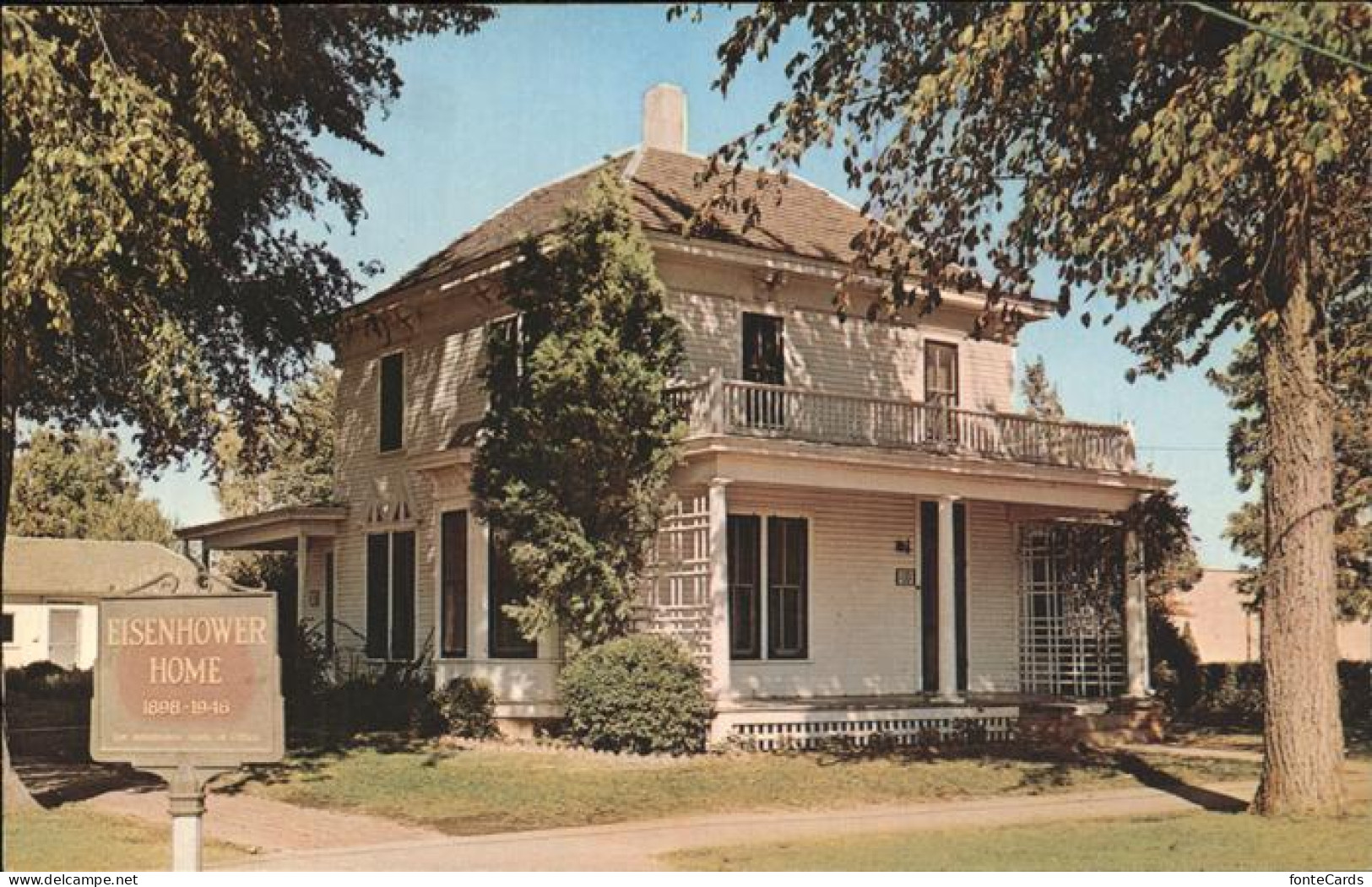 11491478 Abilene_Kansas Eisenhower Home - Andere & Zonder Classificatie