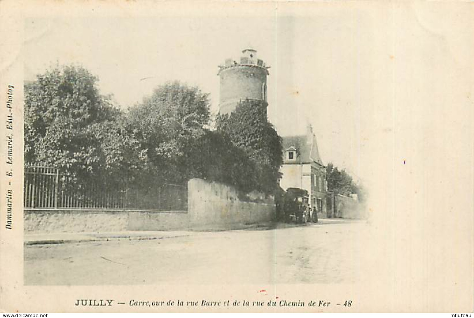 77* JUILLY  Rue Barre Et Rue Du Chemin De Fer        RL07.1118 - Autres & Non Classés