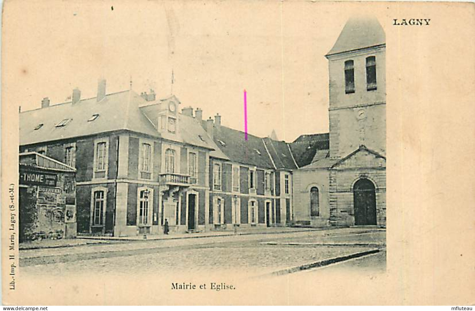 77* LAGNY  Marie Et Eglise    RL07.1086 - Lagny Sur Marne