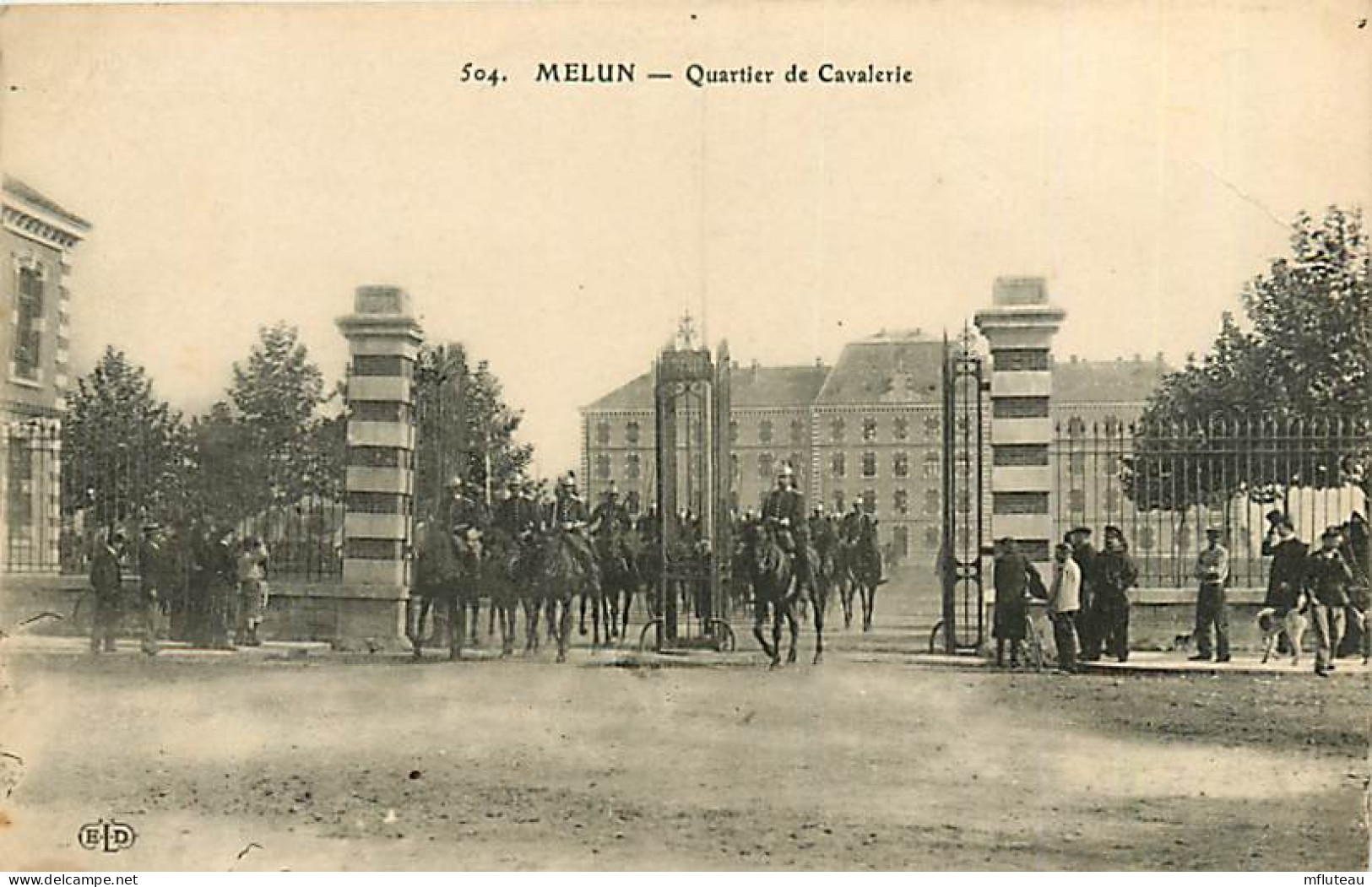 77* MELUN   Quartier De Cavalerie    RL07.1029 - Kazerne