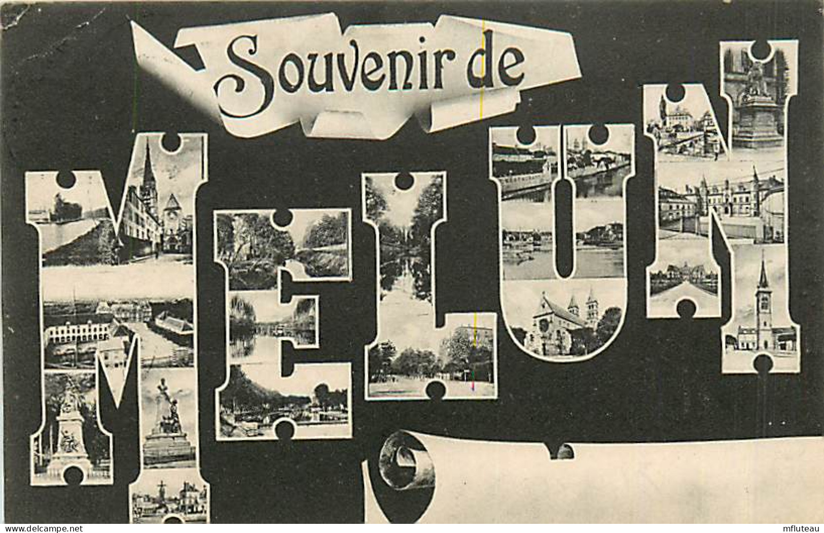 77* MELUN  Souvenir Multivues     RL07.1015 - Melun