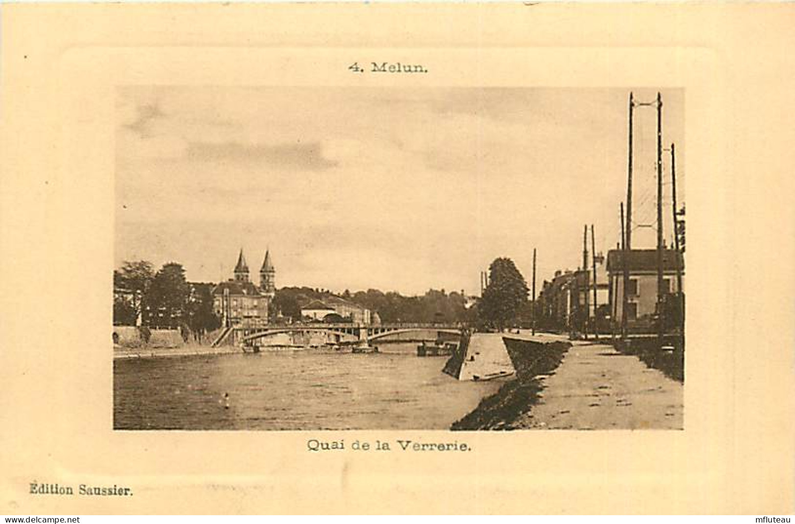 77* MELUN   Quai De La Verrerie    RL07.1005 - Melun