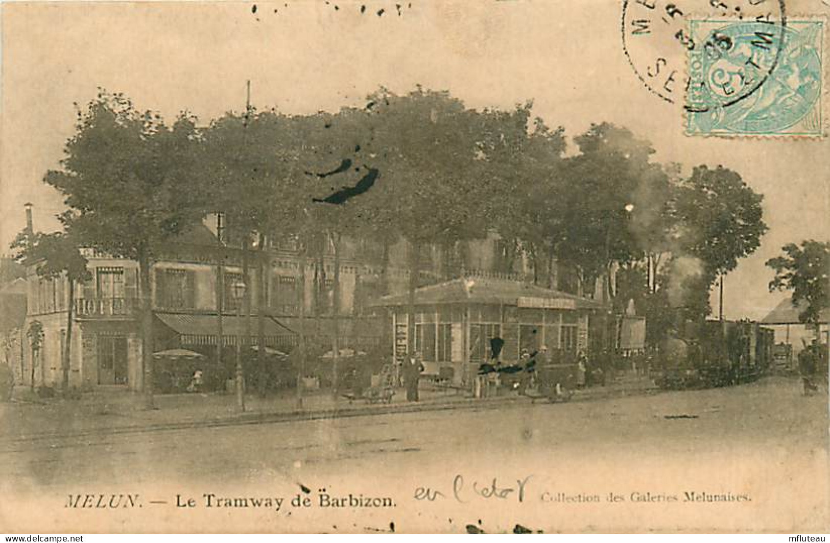 77* MELUN  Le Tramway De Barbizon    RL07.0976 - Melun