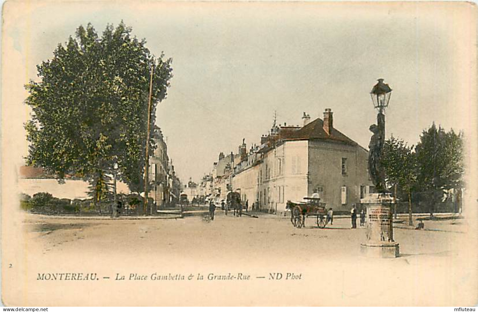 77* MONTEREAU  Place Gambetta  RL07.0940 - Montereau