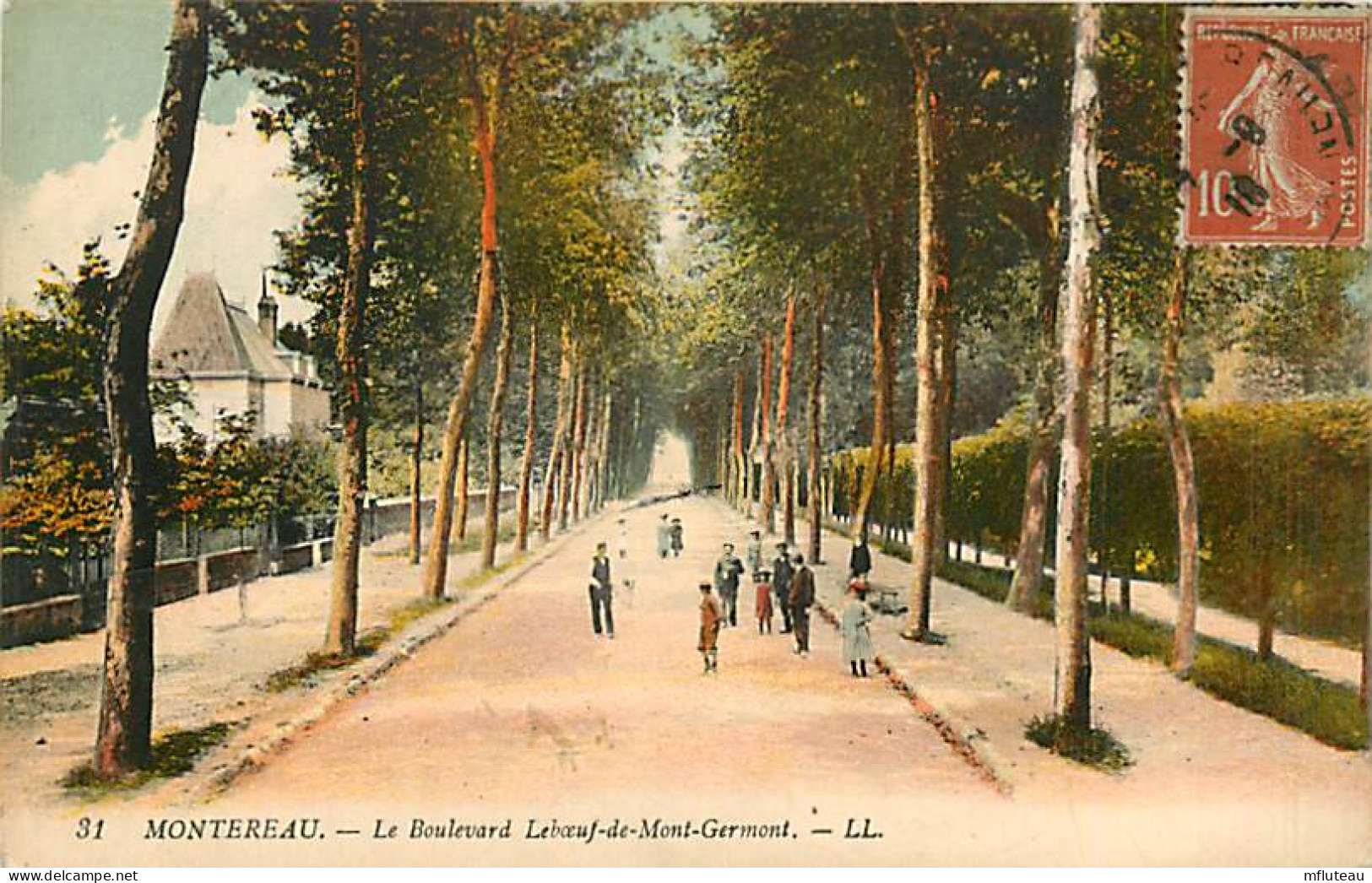 77* MONTEREAU Bd Leboeuf De Mont Germont  RL07.0927 - Montereau