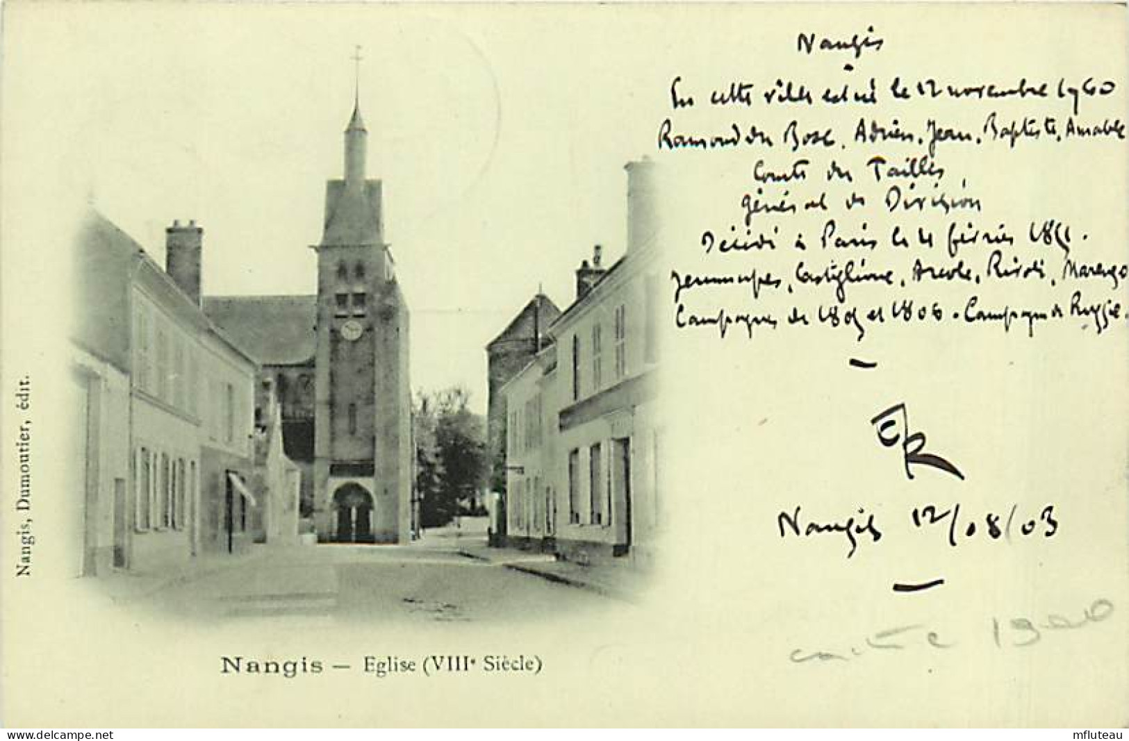77* NANGIS  Eglise    RL07.0881 - Nangis