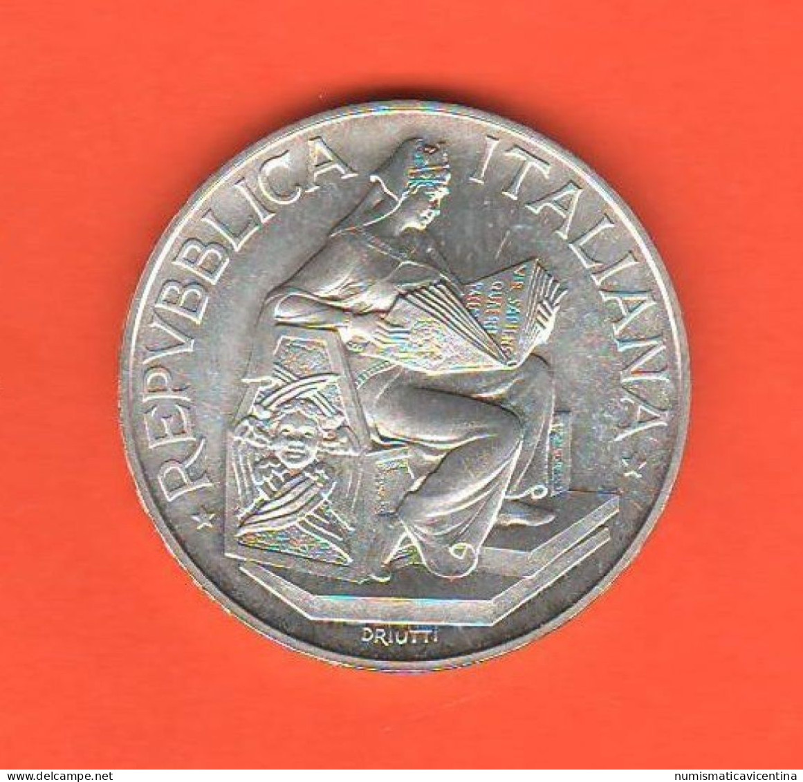 Italia 500 Lire 1993 X 650th Université Pisa Università University Italie Italy Silver Coin  C 9 - Commemorative