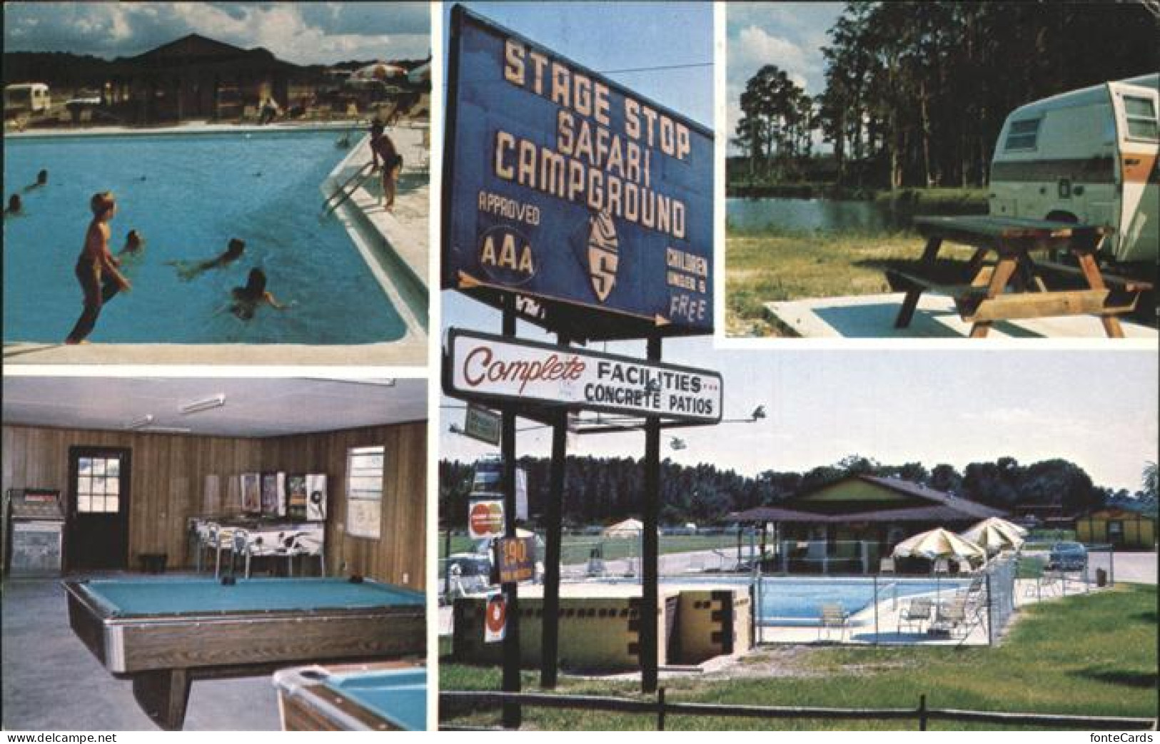 11491433 Winter_Garden State Stop Safari Campground Swimming Pool Billard - Autres & Non Classés